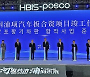 Posco, HBIS Group complete steel sheet plant in China