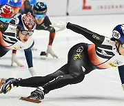 쇼트트랙 김건우, 월드컵 2차 1,500m 우승‥연속 대회 금메달