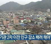 괴산군수 “공공기관 2차 이전 인구 감소 배려 해야”