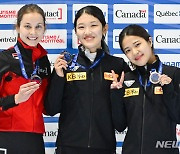 쇼트트랙 서휘민-박지윤, 여자 1000m 금-동메달