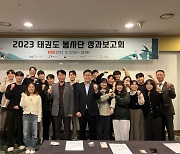 2023년 태권도 봉사단 ‘4개국 9000여 명’에게 태권도 교육