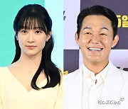 박성웅, 23살 연하 서지혜와 멜로…"설렘·미안함 공존" (엑's 현장)[종합]