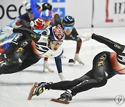 쇼트트랙 악동 김건우, 월드컵 1,500ｍ 우승…연속 대회 금메달