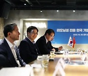 김동연 지사, 선양 진출 한국기업 대표 간담회로 방중 일정 시작