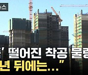 [자막뉴스] 착공 물량 '뚝' 떨어지자...커지는 '공급 불안'