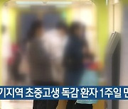 경기지역 초중고생 독감 환자 1주일 만에 급증