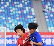 (SP)CHINA-XIAMEN-FOOTBALL-OLYMPIC ASIAN QUALIFYINGS-DPRK VS THAILAND (CN)