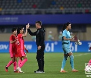 한 골이 모자라서…여자축구, 파리 올림픽 진출 좌절