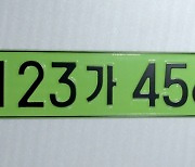 법인 명의 '슈퍼카', 내년부터 연두색 번호판 부착한다