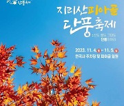 "삼홍에 물들다" 4∼5일 지리산 피아골 단풍축제 개최