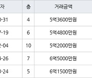 성남 수내동 수내양지마을한양1단지 28㎡ 5억3600만원에 거래