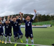 사과의 고장 경북 예천에서 온 가족이 즐기는 '축구 잔치' 열렸다