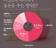 "엄마, 1000원만"도 옛말…용돈도 체크카드로 준다