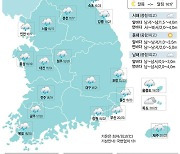 [6일의 날씨] 가을비에 젖은 단풍들