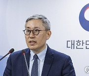 한미 우주산업 심포지엄 개최 발표하는 조선학 과기정통부 정책관