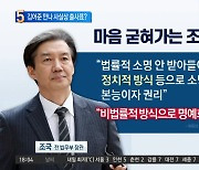 조국 “명예회복 나설 것”…김어준 만나 사실상 출사표?