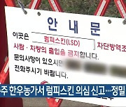 충주 한우농가서 럼피스킨 의심 신고…정밀 검사