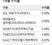 틈새시장 노린 의료 ETF, 약세장에 고전