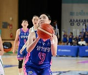 '박혜미 깜짝 19득점 맹활약' 삼성생명, 하나원큐 67-66 제압