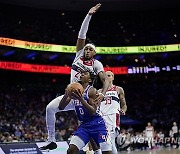 Wizards 76ers Basketball