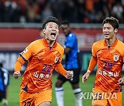 (SP)CHINA-JINAN-FOOTBALL-AFC CHAMPIONS LEAGUE-SHANDONG TAISHAN VS INCHEON UNITED (CN)