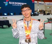 뛰기만 하면 한국 기록…임준범, 전국장애인체전 MVP 뽑혀