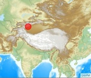 중국 신장 남부지역에 규모 5.5 지진 발생