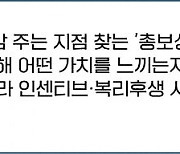 "같은 비용으로 효과는 두배" …보상만족도를 디자인하라