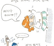 [만화] 안경이 똑 부러졌다 [날백수인생]