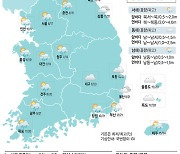 [9일의 날씨] 오후부터 전국 비