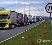 POLAND UKRAINE POLISH TRUCKERS PROTEST