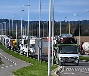 POLAND UKRAINE POLISH TRUCKERS PROTEST