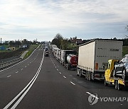 POLAND UKRAINE POLISH TRUCKERS PROTEST