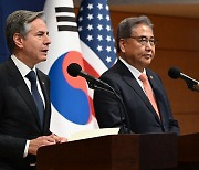 Park, Blinken condemn N. Korean provocations, military support to Russia