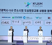 현대차 참여 'K-UAM 원 팀', 인천시와 UAM 상용화 기반 마련 위한 업무협약 체결