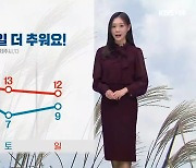 [날씨] 제주 내일 더 추워, 아침 기온 뚝↓…일요일 밤부턴 비