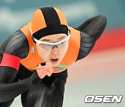 김민선, 월드컵 500m 2차 레이스 아쉬운 7위...새 스케이트 적응기