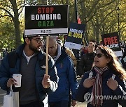 BRITAIN PROTEST ISRAEL GAZA CONFLICT