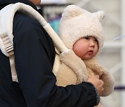 아빠 품이 제일 따뜻해