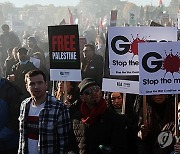 BRITAIN PROTEST ISRAEL GAZA CONFLICT