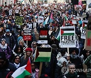 BRITAIN PROTEST ISRAEL GAZA CONFLICT