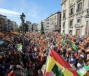 SPAIN AMNESTY PROTEST