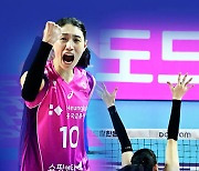 '김연경 30득점' 흥국생명, 4연승 질주