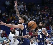 Mavericks Pelicans Basketball