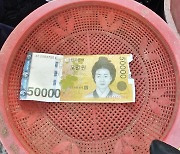 대구 서남시장서 나물 8000원치 사고 '복사 5만원권' 낸 60대 여성 검거