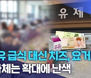 "우유 급식 대신 치즈, 요거트".. 지자체는 확대에 난색