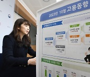 10월 고용동향,  전년동월 대비 고용률 0.8% 상승