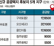 용인이동·오산세교에 '반도체 신도시'[전국 5곳에 8만가구 공급]