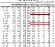 60세 이상 고령층 일자리 늘렸는데, 좋은 일자리·20대 취업자는 감소