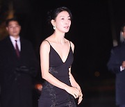 [TD포토] 김서형 '추위 날려버리는 시스루 드레스'